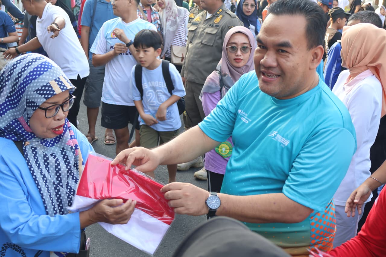 Banjir Merah Putih di CFD Blora, HAN 2026 Diwarnai Semangat Anak dan Nasionalisme